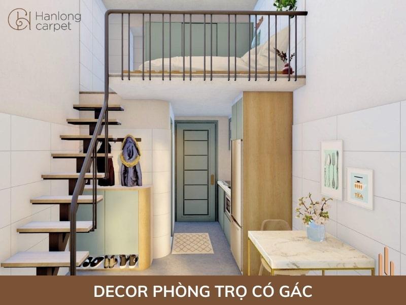 Decor phòng trọ có gác: Biến không gian nhỏ thành tổ ấm tiện nghi, tối ưu diện tích